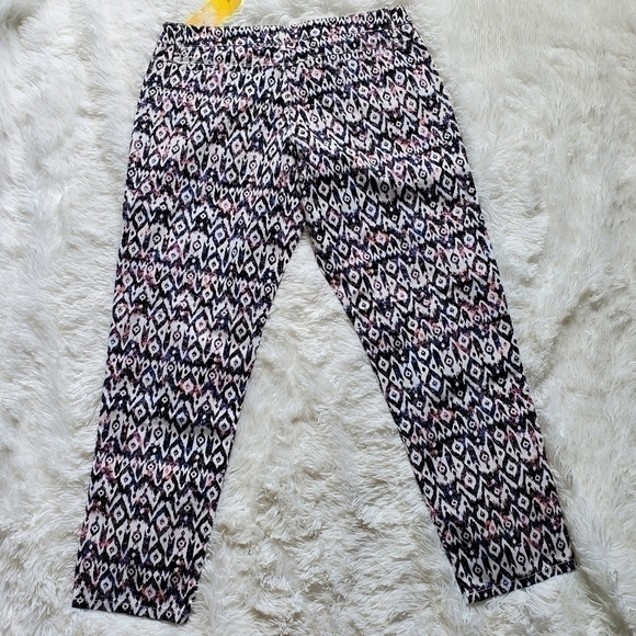 Lole Cactus Flower Sizzle print pants Sz. 10 NWT - Picture 5 of 8